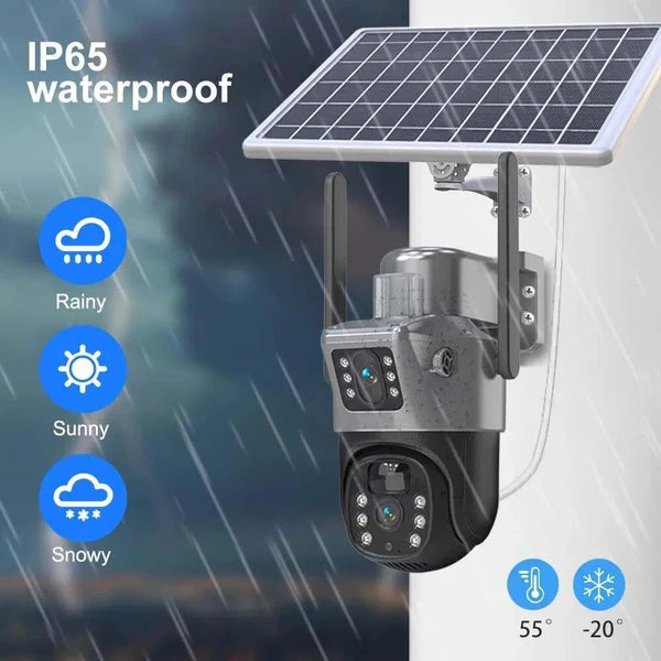 Solarna 4G kamera (2 kamere u jednoj na SIM KARTICU)