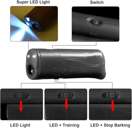 ULTRAZVUČNI RASTJERIVAČ ZA PSE (SA BATERIJOM)