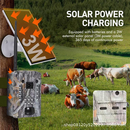 SOLARNA LOVAČKA KAMERA NA 4G SIM KARTICU