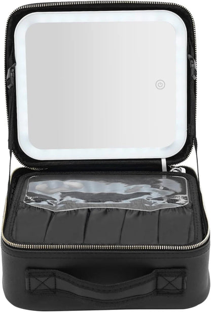 Kofer za šminku sa LED ogledalom