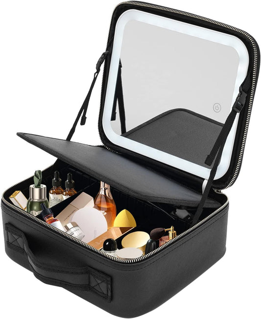 Kofer za šminku sa LED ogledalom