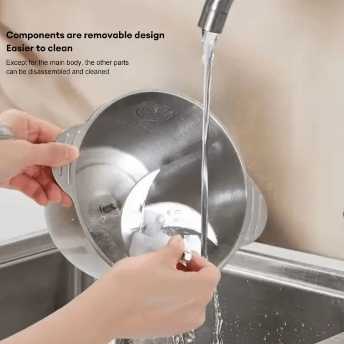 Inox KUHINJSKI SJECKO sa ruckom