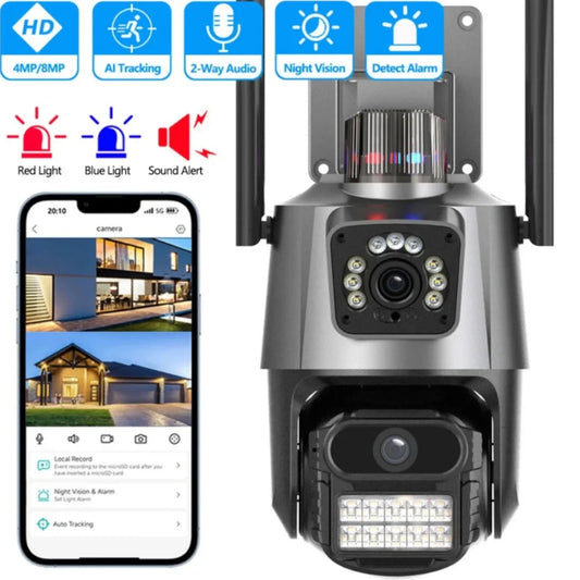 4K 12MP Dvostruka WiFi Kamera