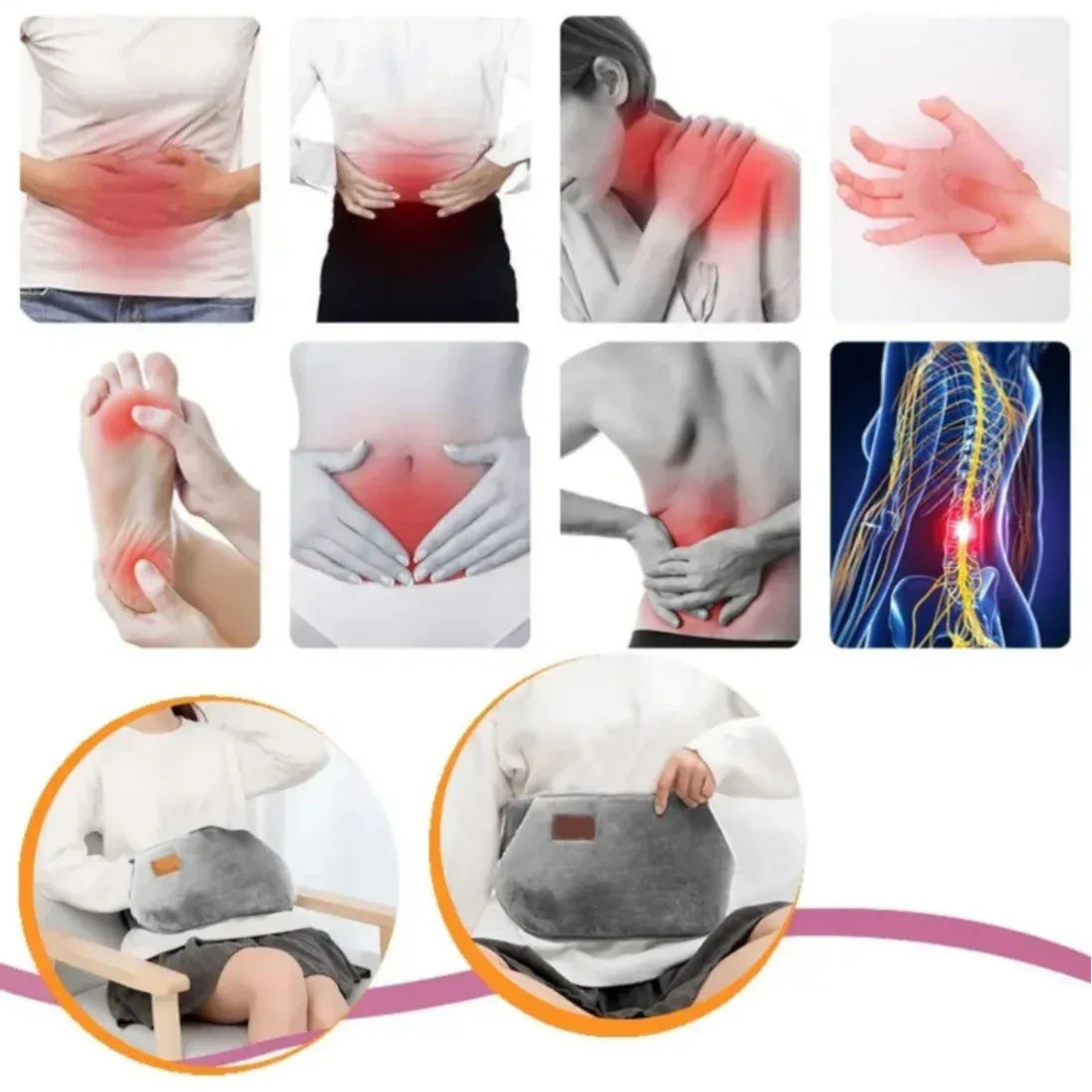 3u1 TERMOFOR SA POJASOM - PROTIV BOLOVA