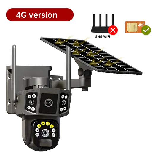 Pametna 4G nadzorna kamera sa solarnim napajanjem