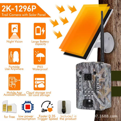 SOLARNA LOVAČKA KAMERA NA 4G SIM KARTICU